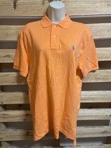 Polo Ralph Lauren Orange Polo Shirt Men&#39;s Size Small KG Casual Careerwear - £19.55 GBP