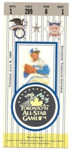 1991 MLB Baseball All Star Game Ticket STub Toronto blue jays - $1,780.39 MXN