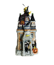 Blue Sky Halloween Hotel of Horrors Vampire 11&quot; Ceramic Votive Tealight ... - £39.31 GBP