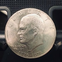1776-1976 Eisenhower Bicentennial Dollar. AU Ike US Mint Coin - £11.22 GBP