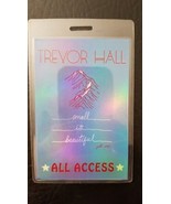 TREVOR HALL - ORIGINAL SMALL IS BEAUTIFUL FALL 2014 TOUR LAMINATE BACKST... - $901.99 MXN