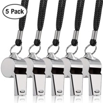 5PCS  Whistle Rugby Party Training Like Referee  Whistle School Soccer Football  - £85.28 GBP