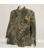 Vintage SafTbak Men&#39;s Hunting Duck Hunter Woods Camo Mens Button Up Shir... - £17.91 GBP