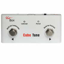 Hot Box Cube Tune Bluetooth Wireless Page Turner Controller Loop Tune In  White - £23.82 GBP