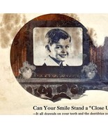 1923 Colgate Toothpaste Movie Theater XL Advertisement 14 x 11.25 Health... - $36.49