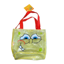 Nickelodeon Vintage 2005 SpongeBob SquarePants Vinyl Beach Bag Tote Old Stock - £18.04 GBP