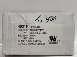 Edwards 4031F Class 2 Transformer 40VA 24v, Foot-Mount, 50/60Hz - $931.05 MXN
