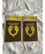 Jesus Christ Superstar Playbill Sept. 1971 Mark Hellinger Theatre Lot Of 2 - £11.95 GBP