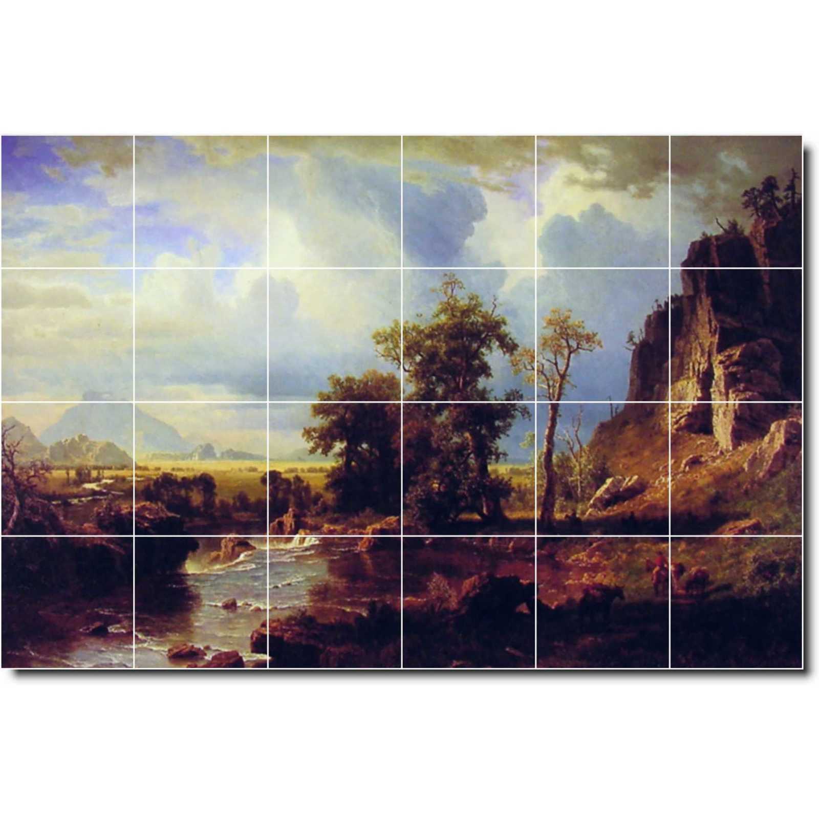 Bierstadt albert north fork of the platte nebraska