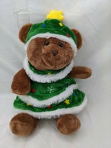 Hobby Lobby Christmas Tree Bear Plush 10 Inch Stuffed Animal Toy - $17.95