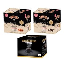 Irish Cream Single Serve Coffee Bundle with Brickhouse and Bailey&#39;s, 48 cups - £22.78 GBP