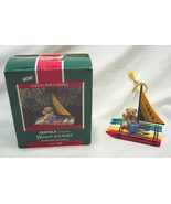 VINTAGE 1989 Hallmark Keepsake CRAYOLA CRAYON Teddy Bear 3&quot; CHRISTMAS OR... - €16,88 EUR