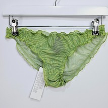 Urban Outfitters Sheer Knickers Out From Under Zebra Green Size Small NEW - £5.93 GBP