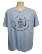 2018 Wild Wild Follies Fall Adult Large Blue TShirt - £14.80 GBP