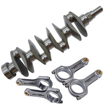 4340 Billet Crankshaft &amp; Connecting Rod Kit for Toyota Corolla AE86 MR2 4AG 4AGE - $1,565.38