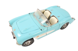 Road Tough 1957 Chevrolet Corvette 1/18 Scale Die-Cast Convertible Turqu... - $14.99
