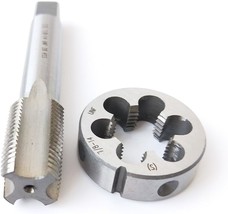 7/8-14 Hss Tap And Die Set， Unf Machine Thread Tap And Unf Round Thread Die - £27.23 GBP