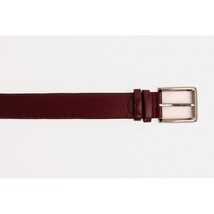 The Adler Burgundy Leather Belt image 4