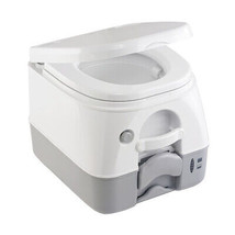 Dometic 974 MSD Portable Toilet w/Mounting Brackets - 2.6 Gallon - Grey - £165.65 GBP