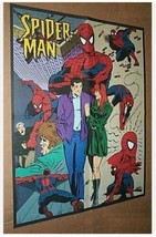 2 Sided vintage 1996 Amazing Spider-man poster: 90&#39;s Marvel Comics 22x17 pin-up - £33.68 GBP