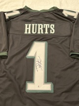 Jalen Hurts Signed Philadelphia Eagles Football Jersey COA - $189.00