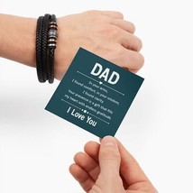 To My Dad In Your Arms Love You Forever Bracelet - £34.67 GBP+