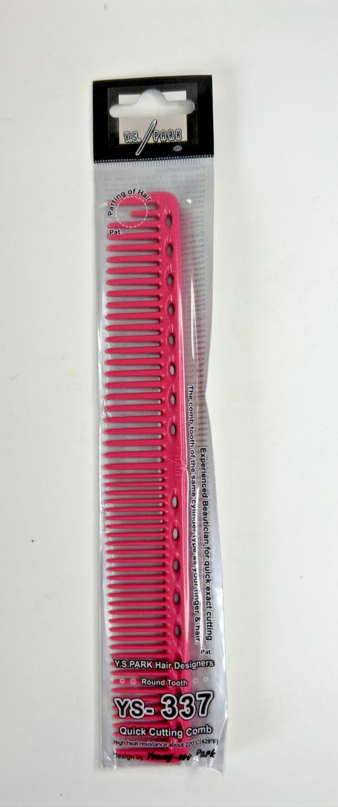 YS Park 337 Quick Cutting Comb - PINK - Japan Import - $12.99