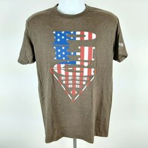 Columbia Phg Men&#39;s T-shirt Size Medium Brown TR26 - $8.90