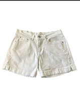 Levi&#39;s Women&#39;s  515 White Casual Denim Jean Shorts with Pockets Size 4  - £17.22 GBP