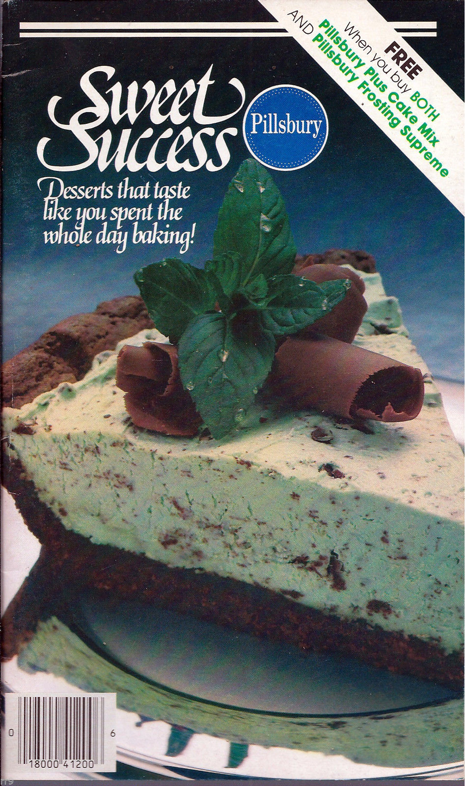 Sweet Success by Pillsbury Cookbook 1980 Easy Desserts - $1.50