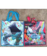 Dreamworks Trolls movie tote bags 13-1/4"x15-1/2"x6" w/tags 100% Polypropylene - $9.89