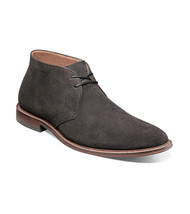 Stacy Adams Martfield Plain Toe Chukka Boot Suede Dark Gray 25618-011 - £103.60 GBP