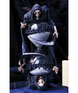 Soul Harvester Time Waits For No Man Gothic Grim Reaper With Scythe Sand... - £30.67 GBP