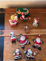 Vintage to Now Lot of Avon See-Saw Fraser Collection Santa Claus Climbing Out of - $11.29