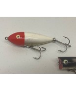 (2) Vtg. Heddon Baby Zara 2.5&quot; Fishing Lures Different Styles - One Mism... - £12.42 GBP