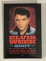 Elvis Presley Vintage Pinback Button Elvis Week 2007 J2 - $171.93 MXN