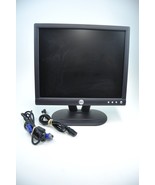Dell Monitor E173FPc w stand and power, video cords - £31.44 GBP