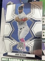 Jose Altuve 2022 Panini Mosaic SILVER PRIZM #101 Houston Astros SP - $4.95