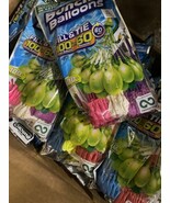 (6) Zuru Bunch O Ballons Water Random Color 100 600 Self Sealing Instant... - $373.91 MXN
