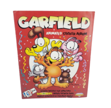 Vintage Garfield 3D 3-D Animated Sticker Album Book W/ A Few Stickers Jim Davis - £18.36 GBP