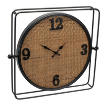 Rustic Square Wall Clock 19.5SQ - $2,198.48 MXN Rustic Square Wall Clock 19.5SQ - $2,198.48 MXN