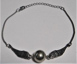 WBEI (S19) Harry Potter Golden Snitch Necklace or Bracelet 10&quot; - $39.95