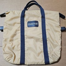 1980’s Faberge Logo Nylon Tote Bag - £10.76 GBP