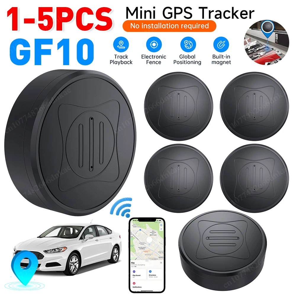 Mini GPS Tracker Magnetic Smart Car Vehicle Tracking 1-5PCS Anti-lost Anti-theft - £12.49 GBP+