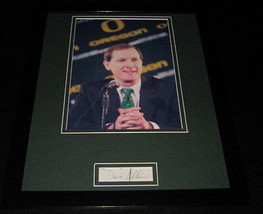 Coach Dana Altman Signed Framed 11x14 Photo Display Oregon - £51.14 GBP