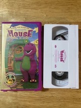 Come On Over To Barney’s House VHS DTV Lyons 2000 Purple Clamshell White Tape - £7.84 GBP