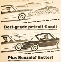 1957 Super National Oil Petrol Import Advertisement Autocar Benzole DWPP1 - €25,92 EUR