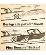 1957 Super National Oil Petrol Import Advertisement Autocar Benzole DWPP1 - $564.13 MXN