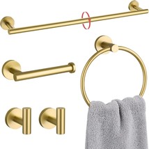 The Lairuier Bathroom Towel Holder Set Is A 5-Piece Set Of Wall-Mounted Bathroom - £36.05 GBP