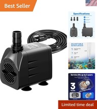 Ultra Quiet 400GPH Pond Pump with Temperature Control - Reliable &amp; Effic... - $45.00